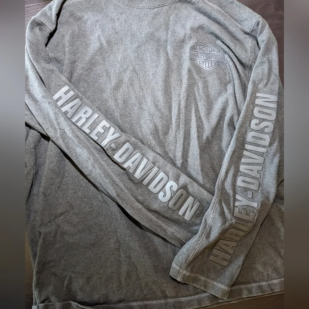Men's XL Harley Davidson long sleeve tee - Picture 2 of 6
